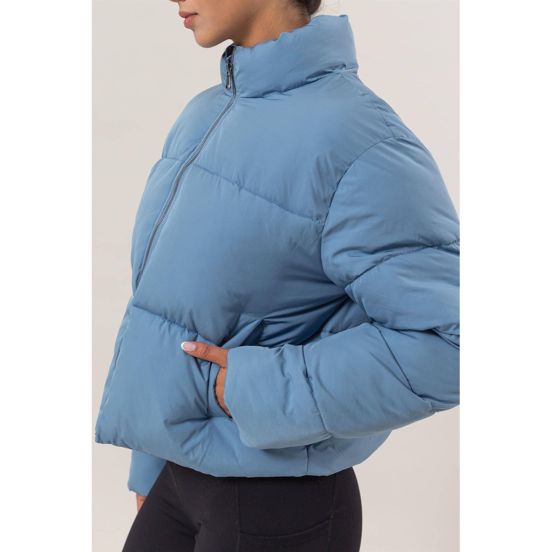 Blue Puffer Jacket