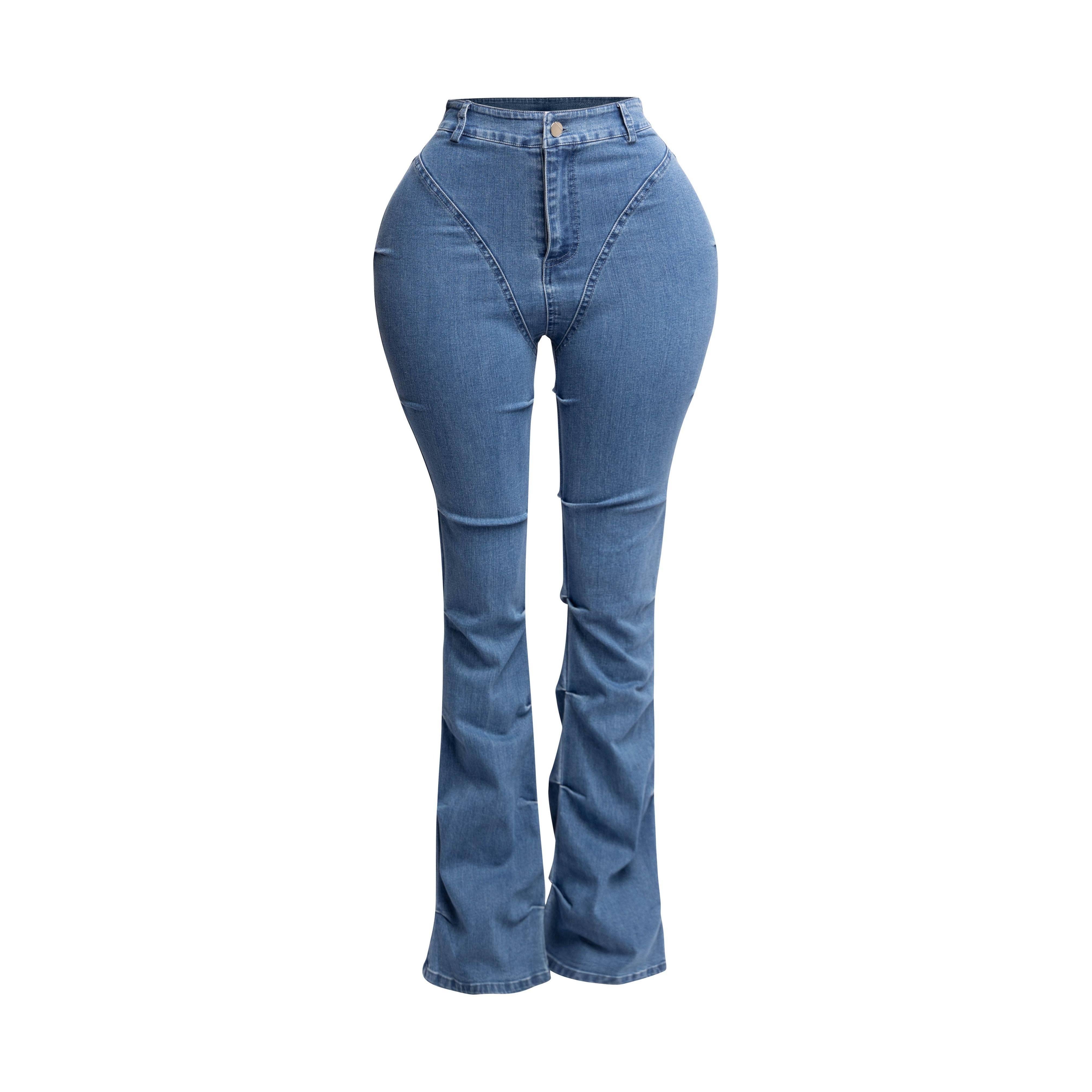 Stacked Denim Jeans