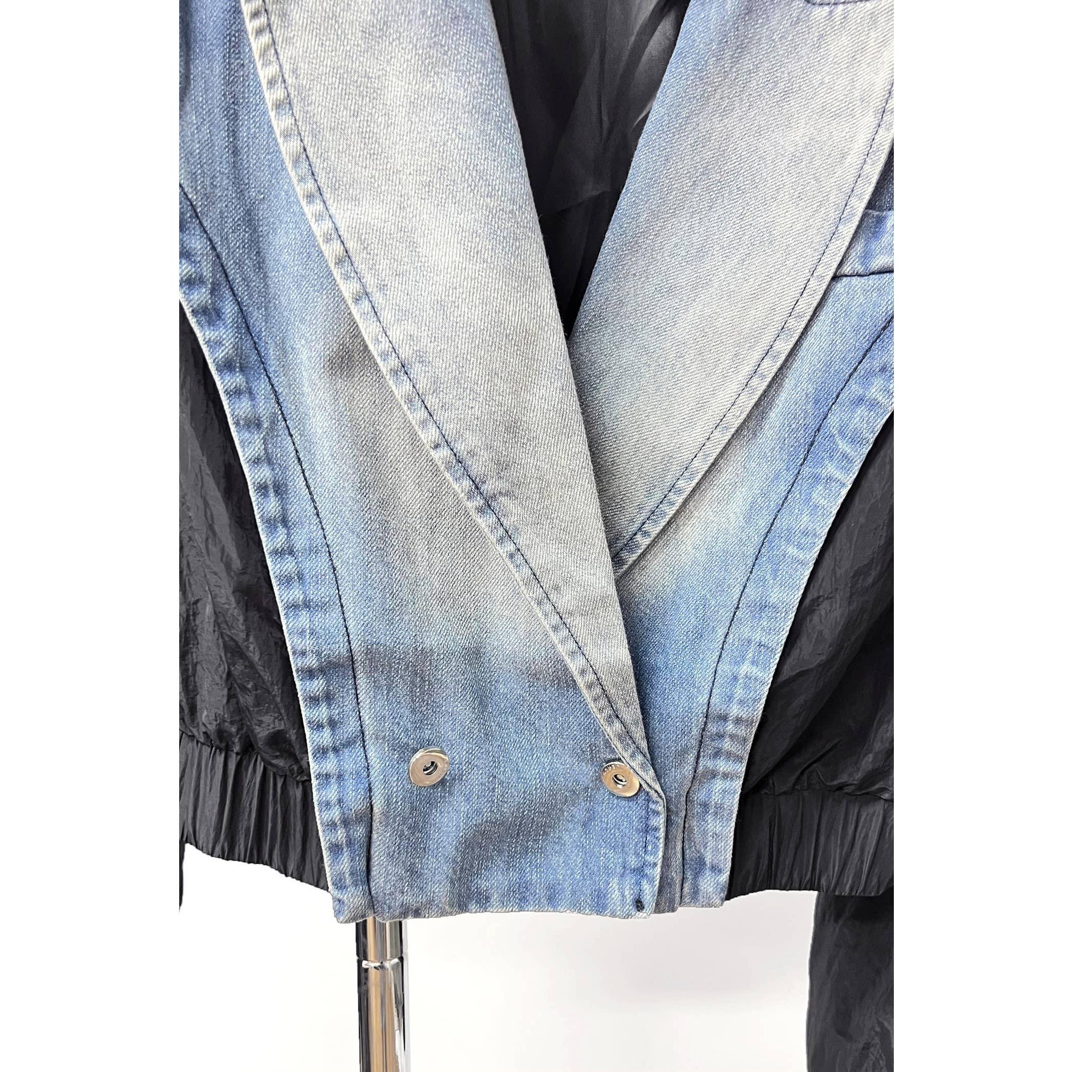 Double Breasted Denim Jacket