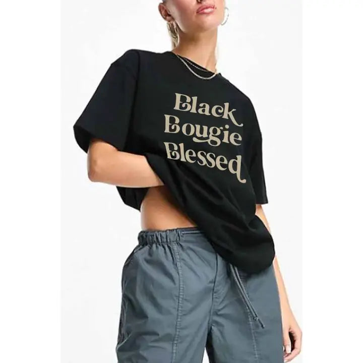 Black Bougie Blessed Women’s Graphic Tee