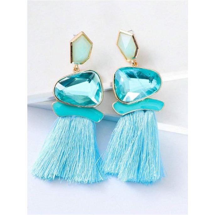 Mediterranean Tassel Earrings