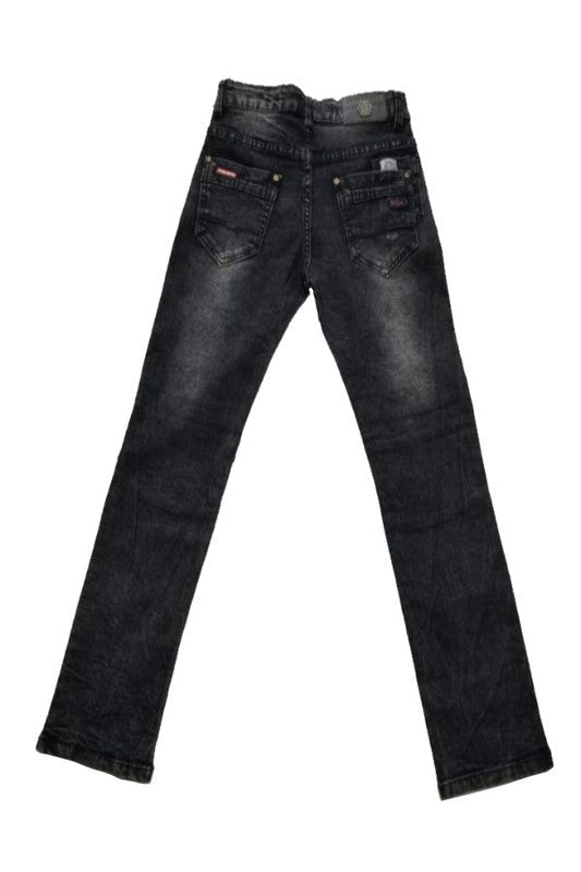 Boys Black Washed Denim Jeans from Ashton's Corner kids at DRESSCODE, view 2