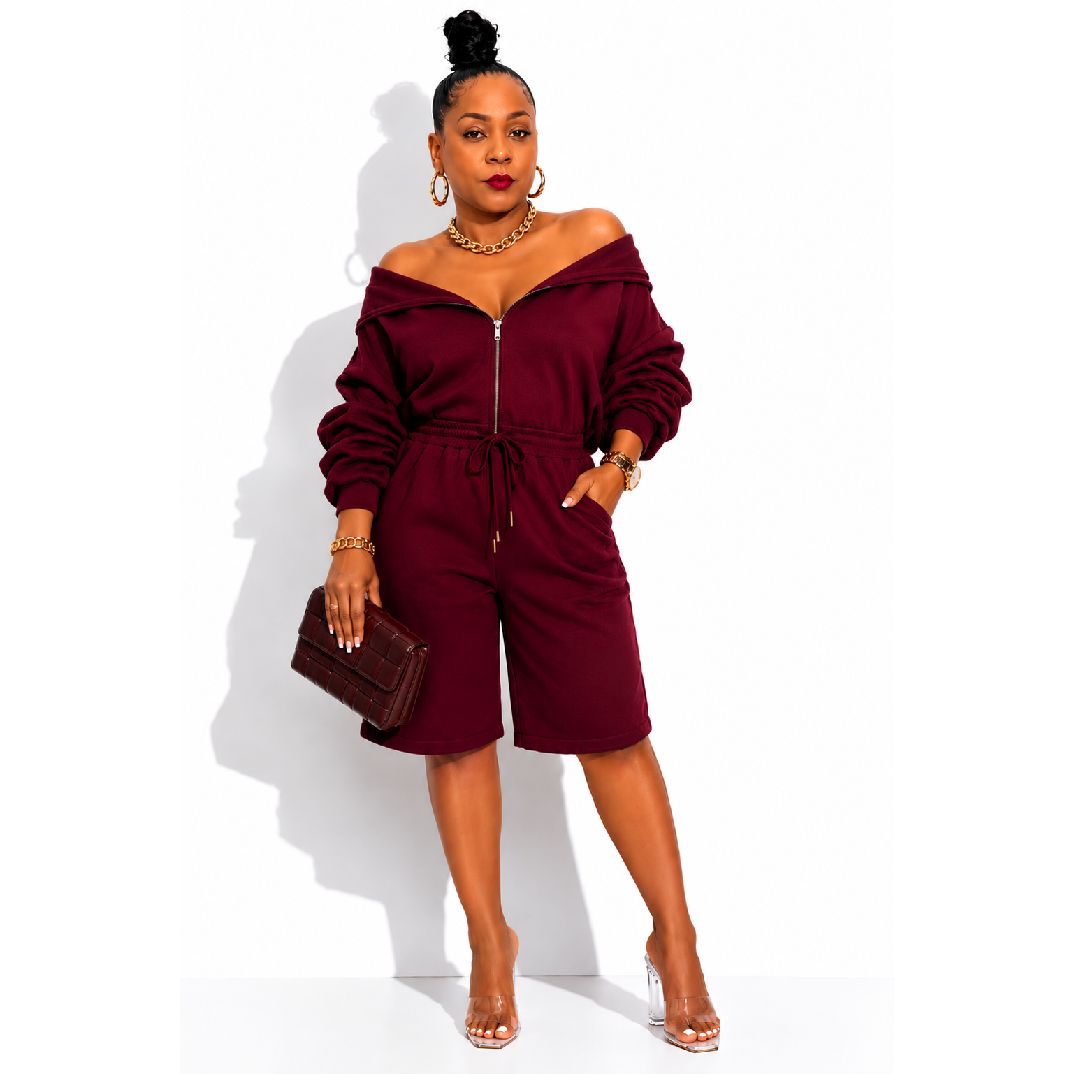 Hoodie & Short Set