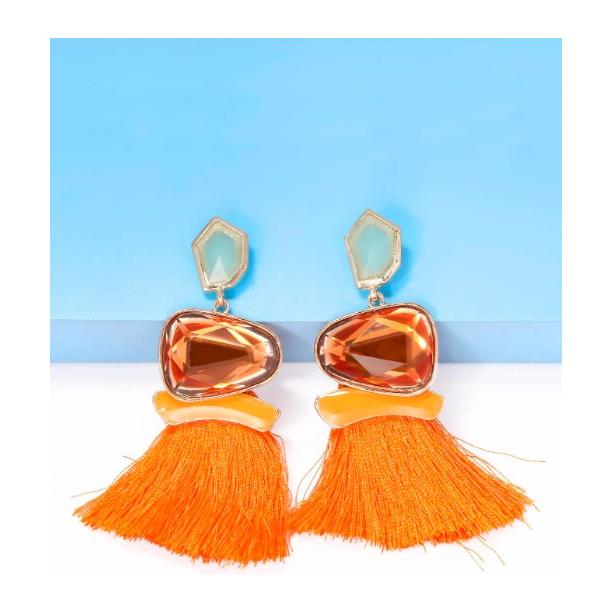 Mediterranean Tassel Earrings