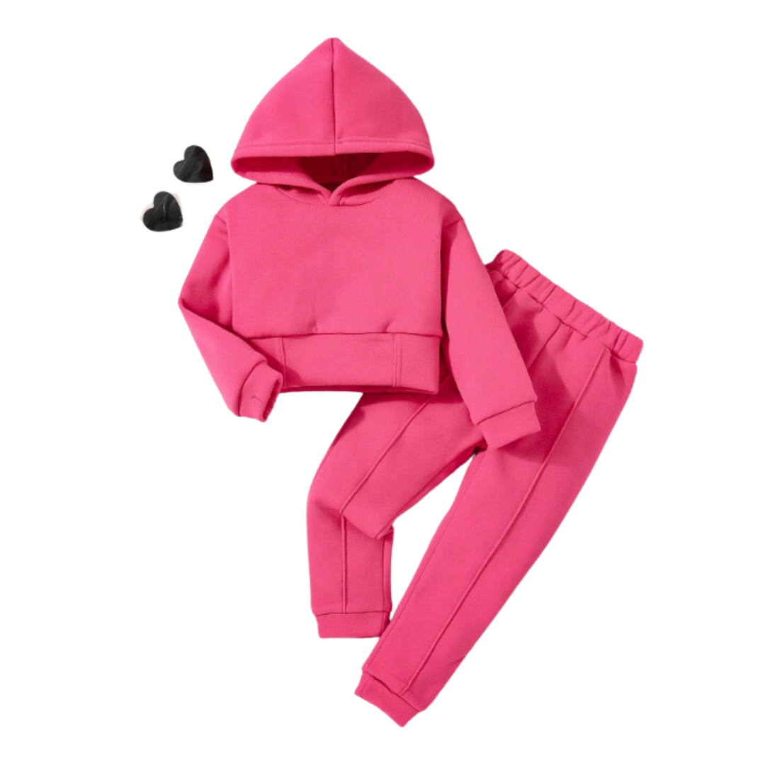 Girls Hoodie Jogger Set from Ashton's Corner kids at DRESSCODE