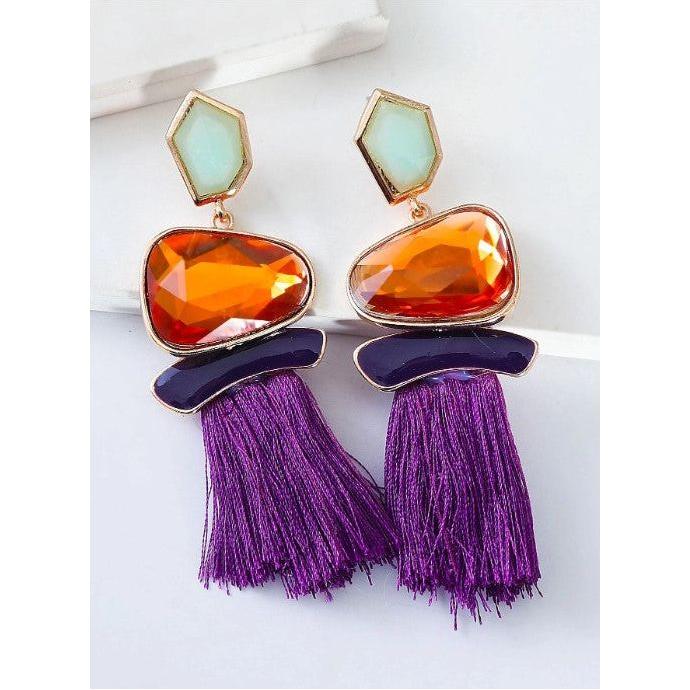 Mediterranean Tassel Earrings