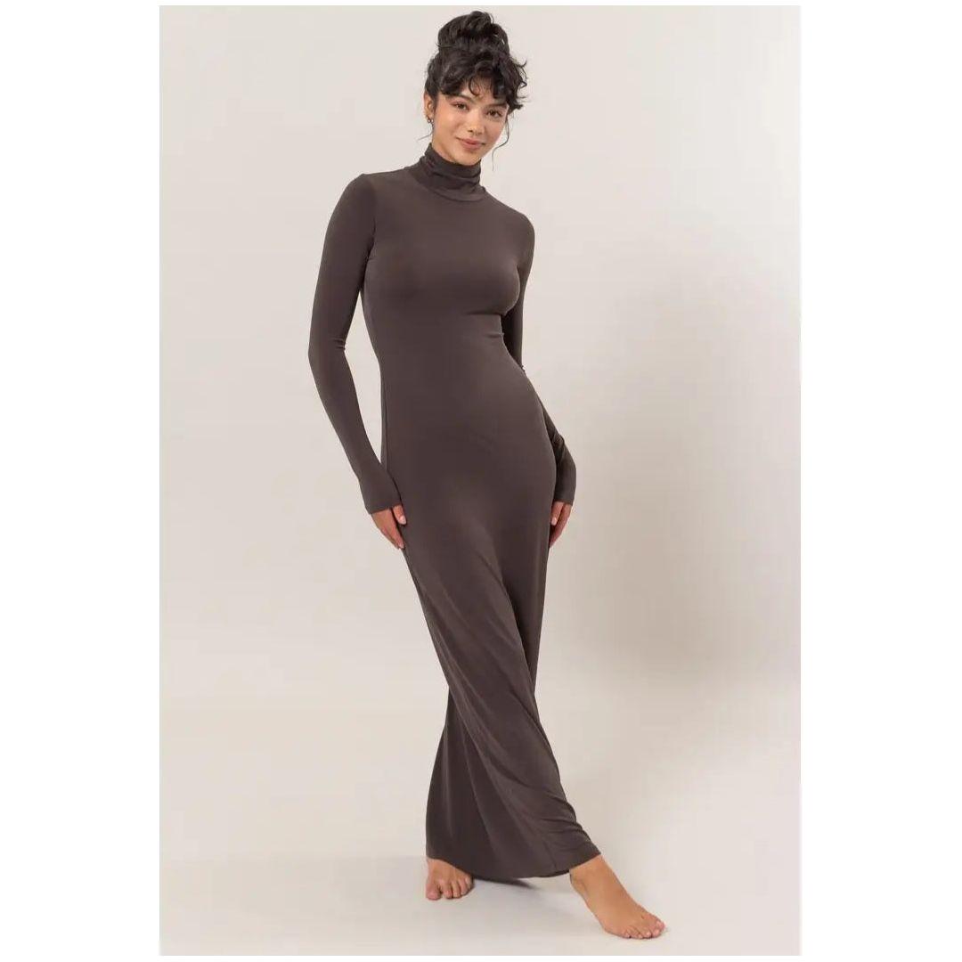 Turtleneck Bodycon Dress - view 8