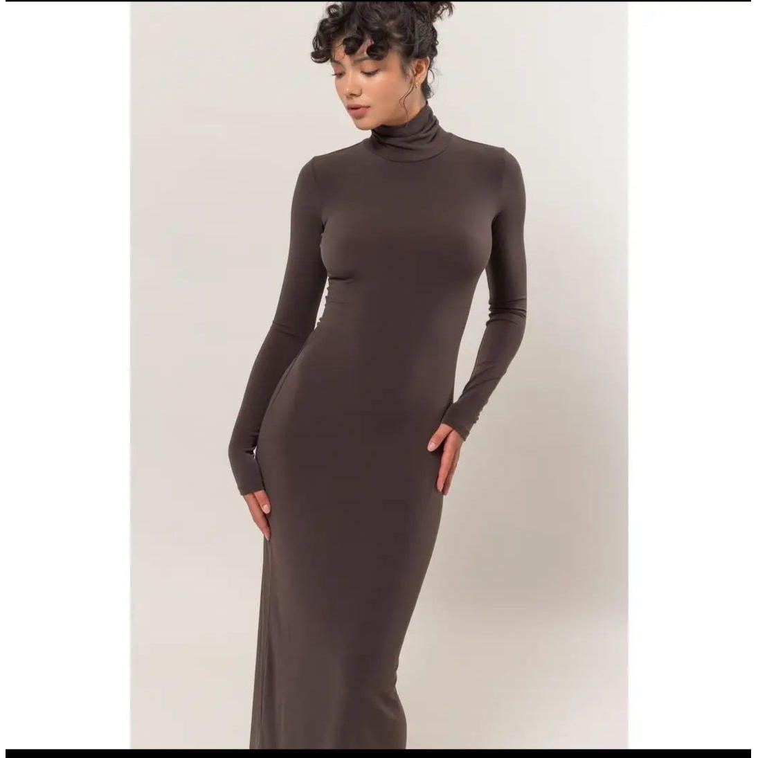 Turtleneck Bodycon Dress - view 9