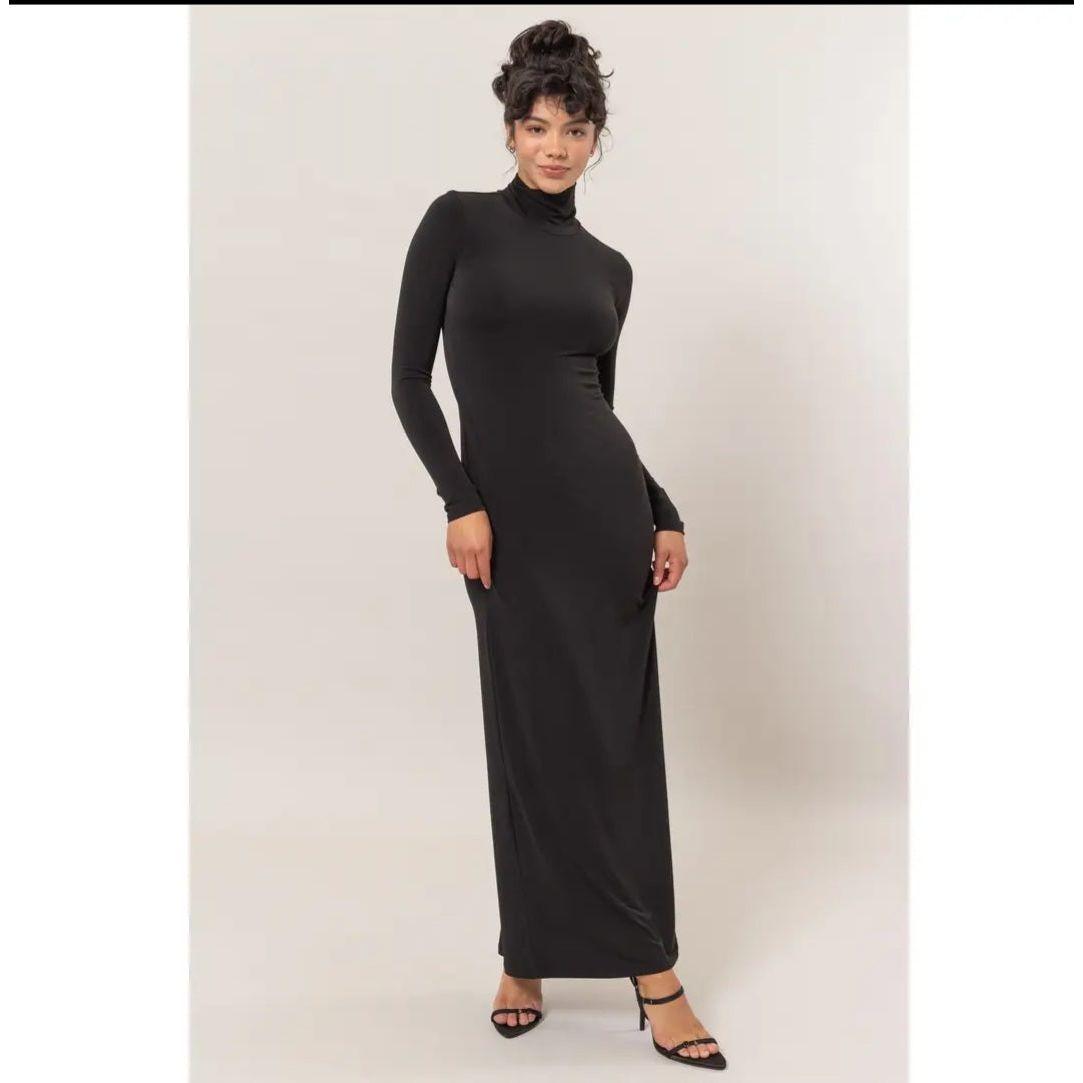 Turtleneck Bodycon Dress - view 6