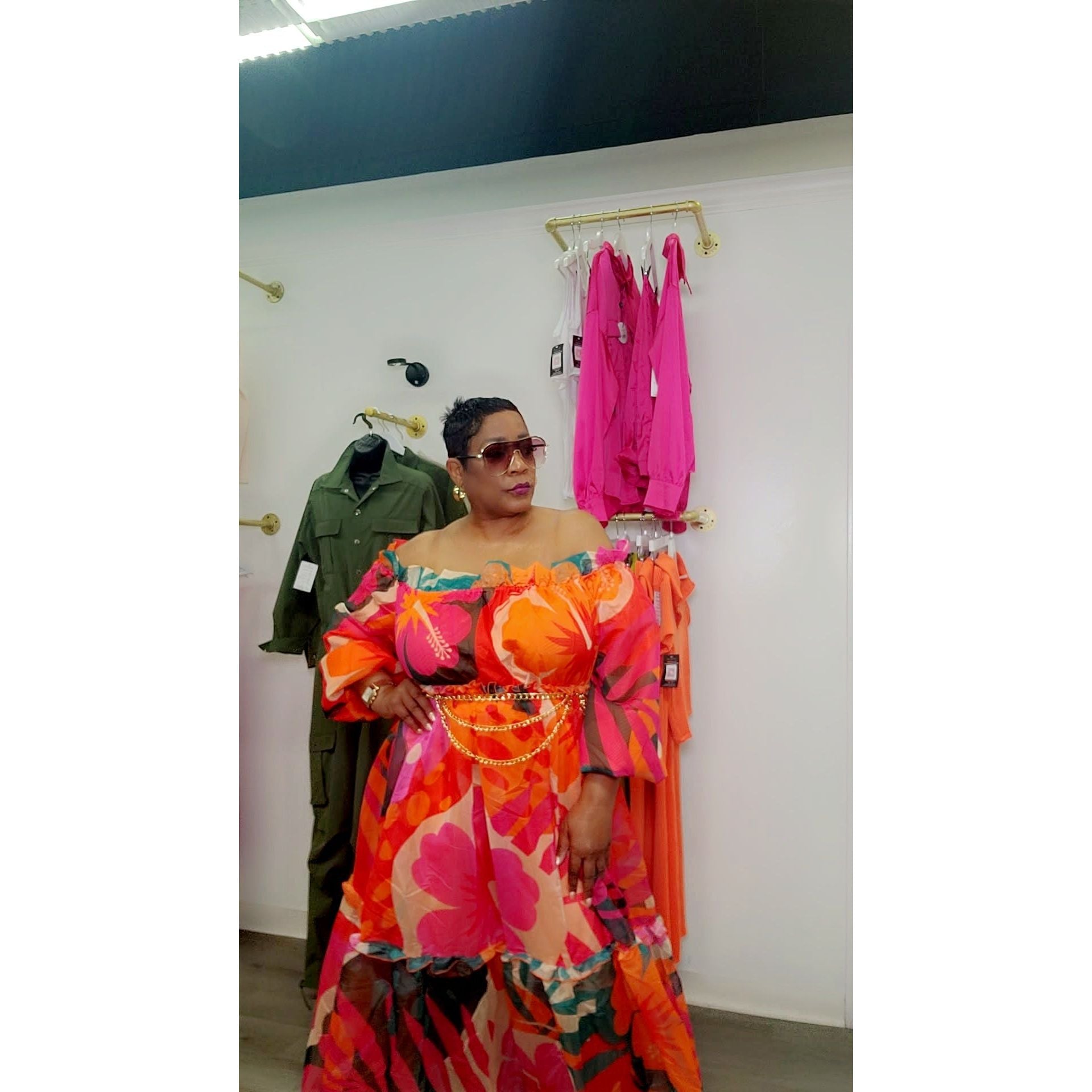 Full Bloom Floral Maxi Dress