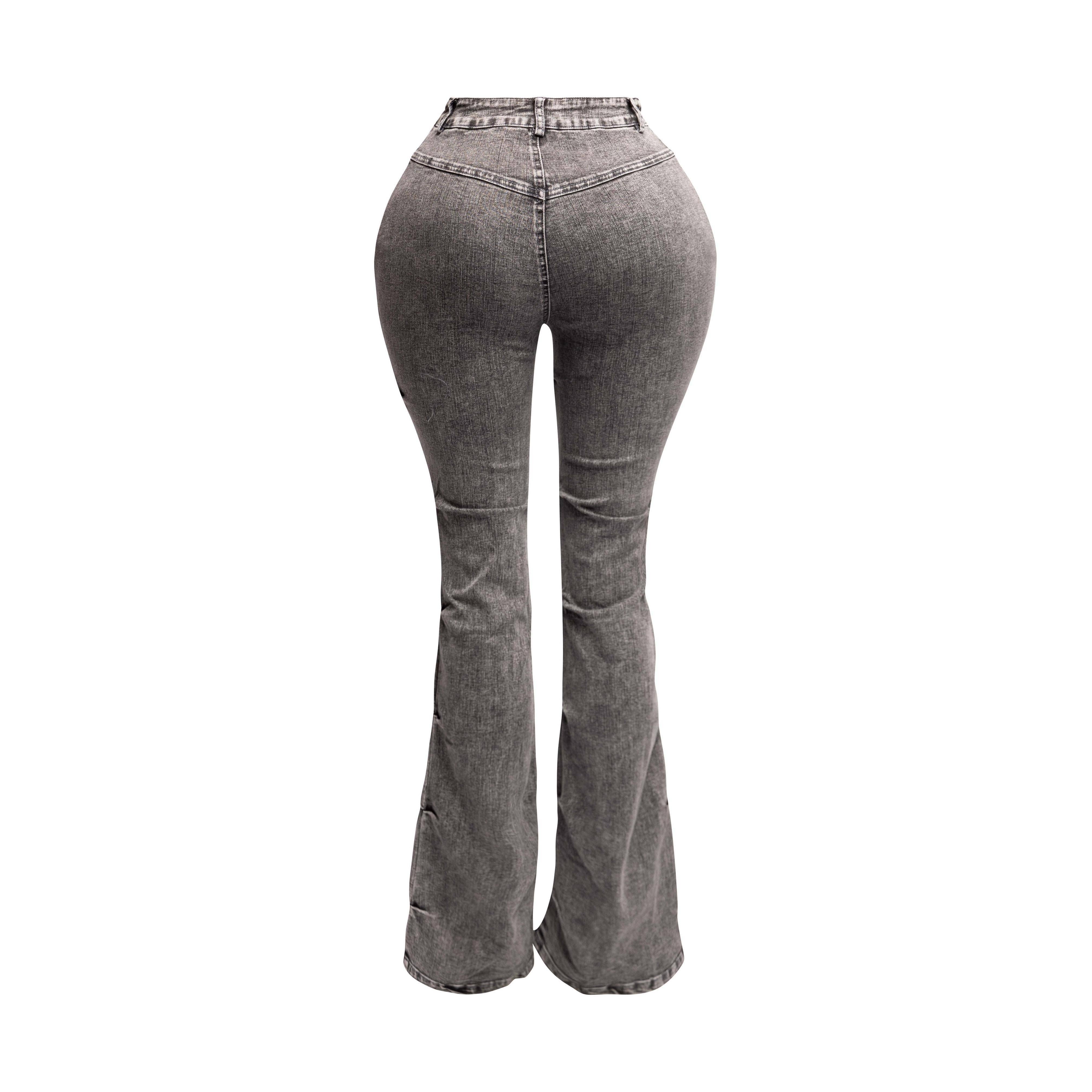 Stacked Denim Jeans