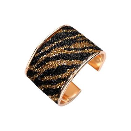 Vintage Crystal Mosaic Cuffs