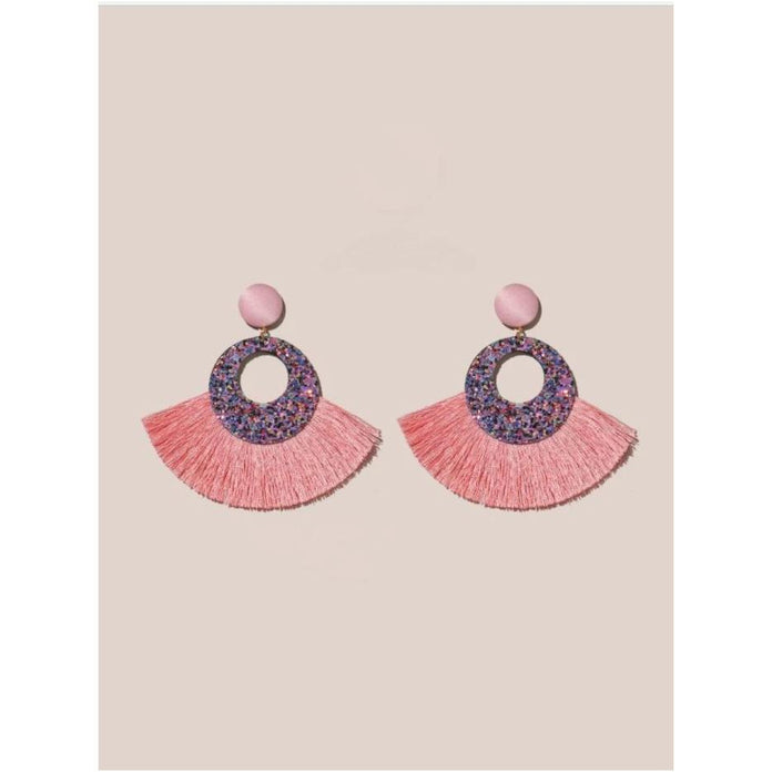 Moulin Rouge Tassel Earrings