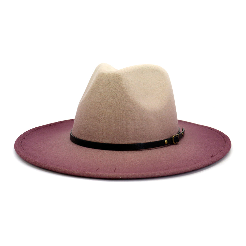 Ombre Color Fedora