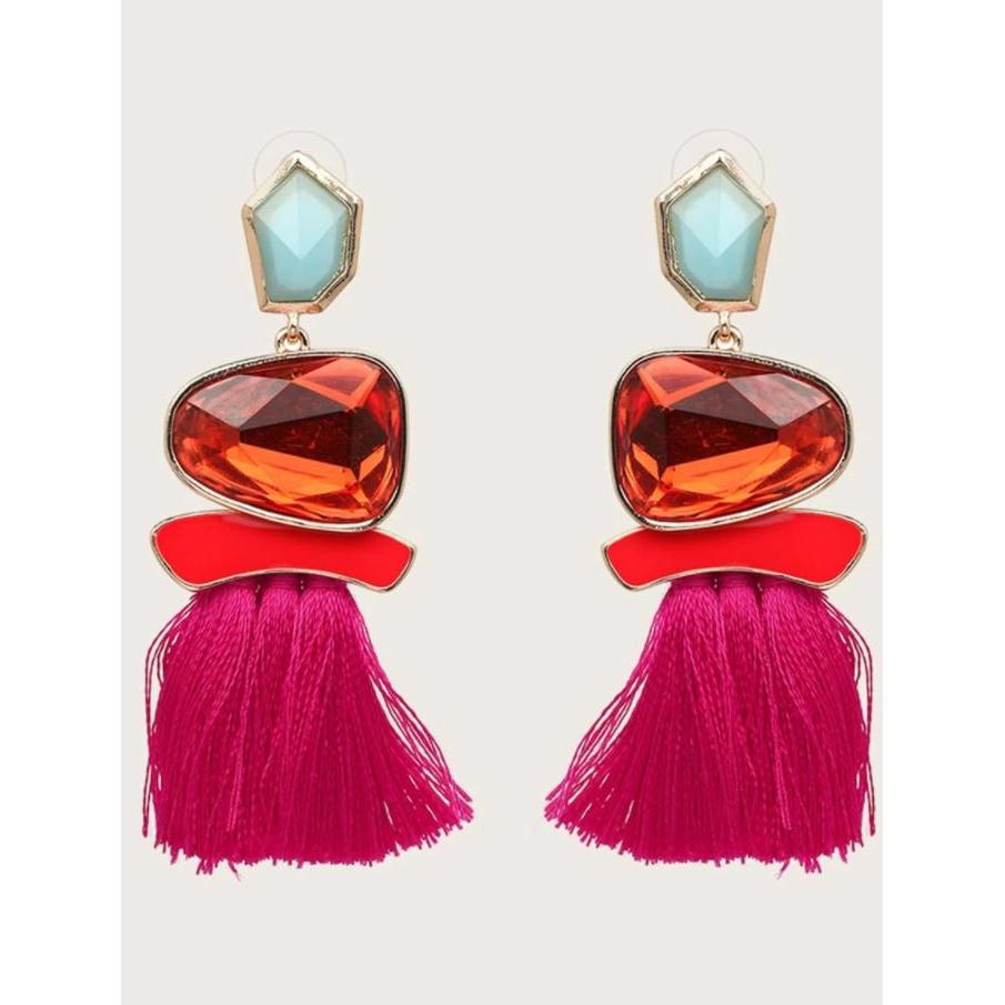 Mediterranean Tassel Earrings