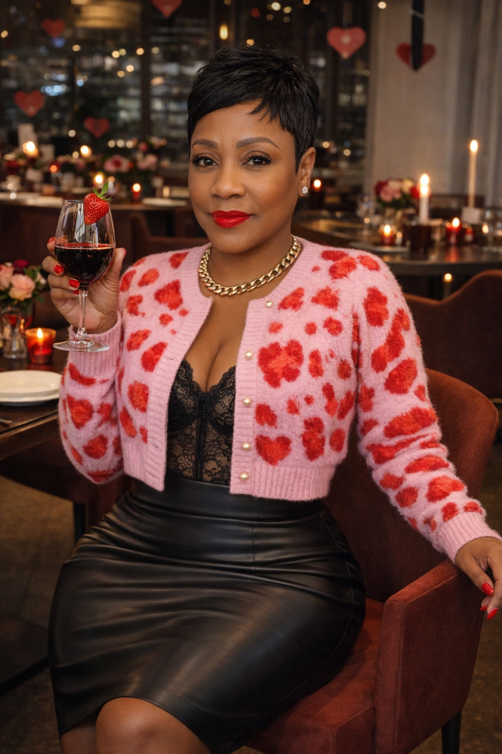 green cardigan sweater fringe