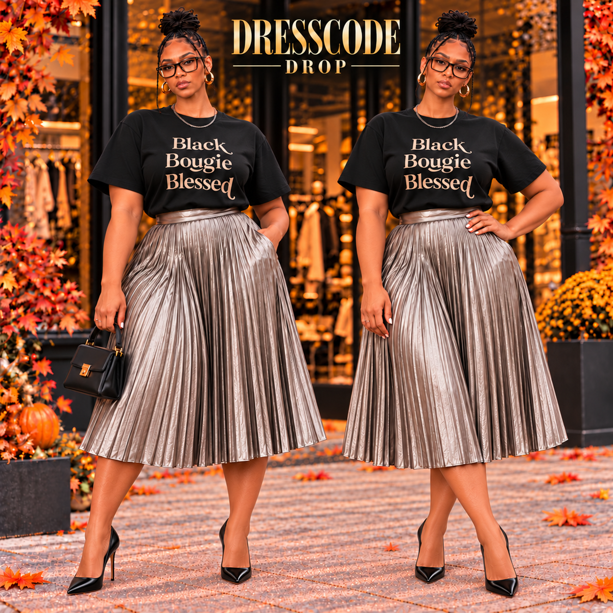 Black Bougie Blessed Women’s Graphic Tee