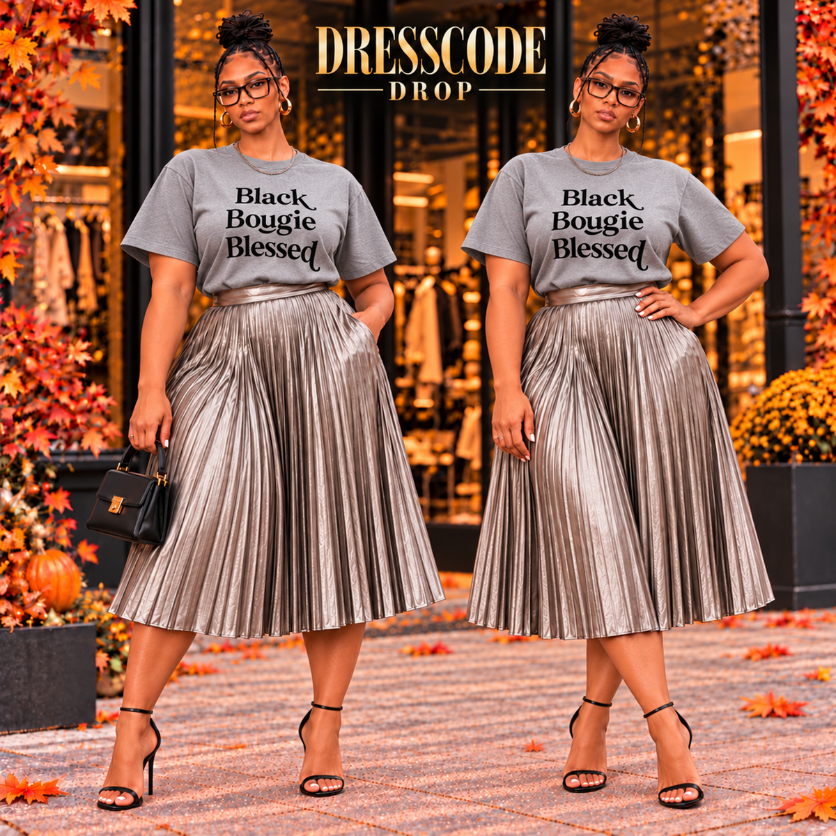 Black Bougie Blessed Women’s Graphic Tee