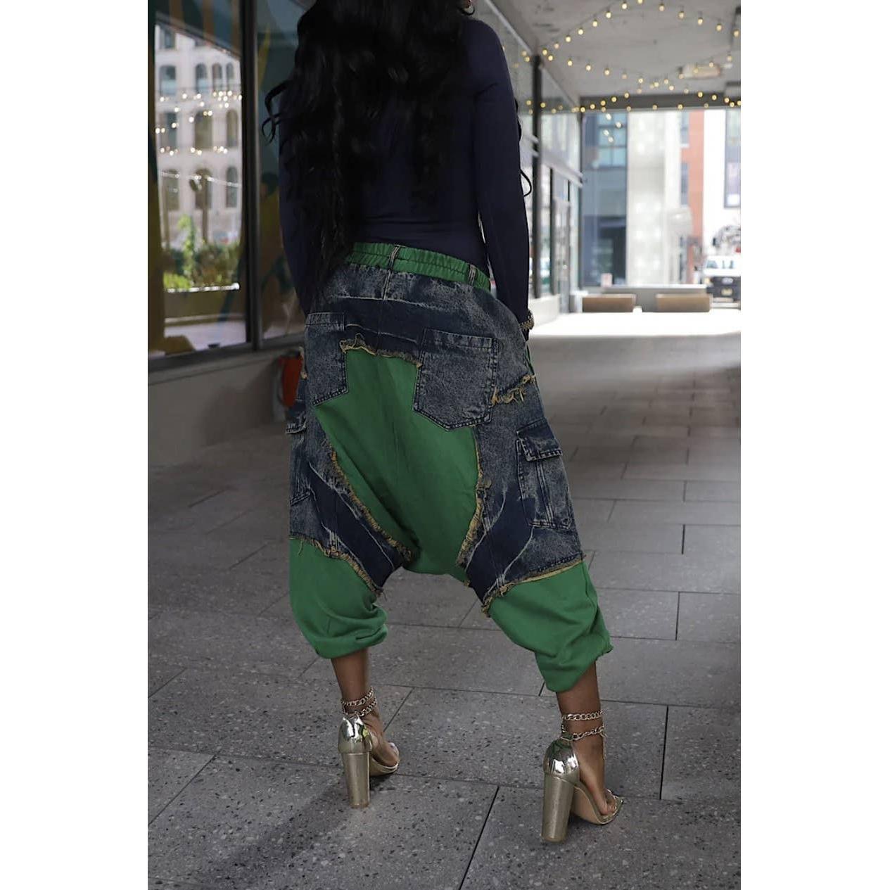 City Edge Patchwork Joggers