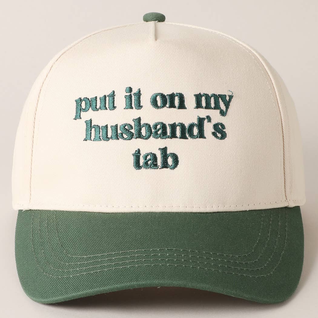 Hubby's Tab Baseball Cap