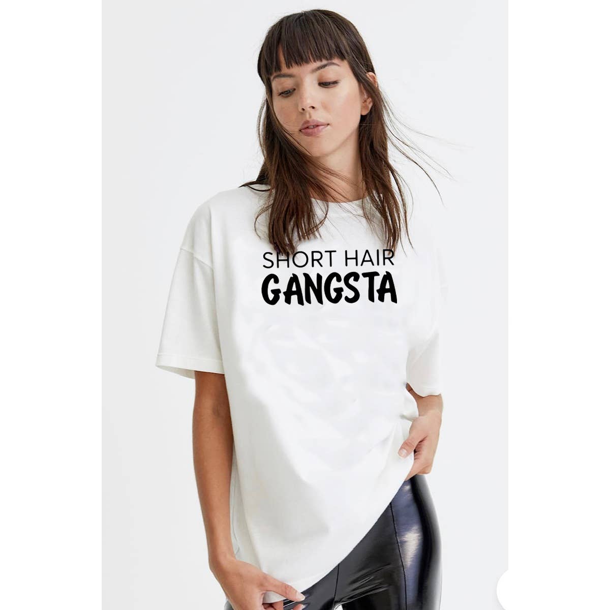 Short Hair Gangsta TShirt