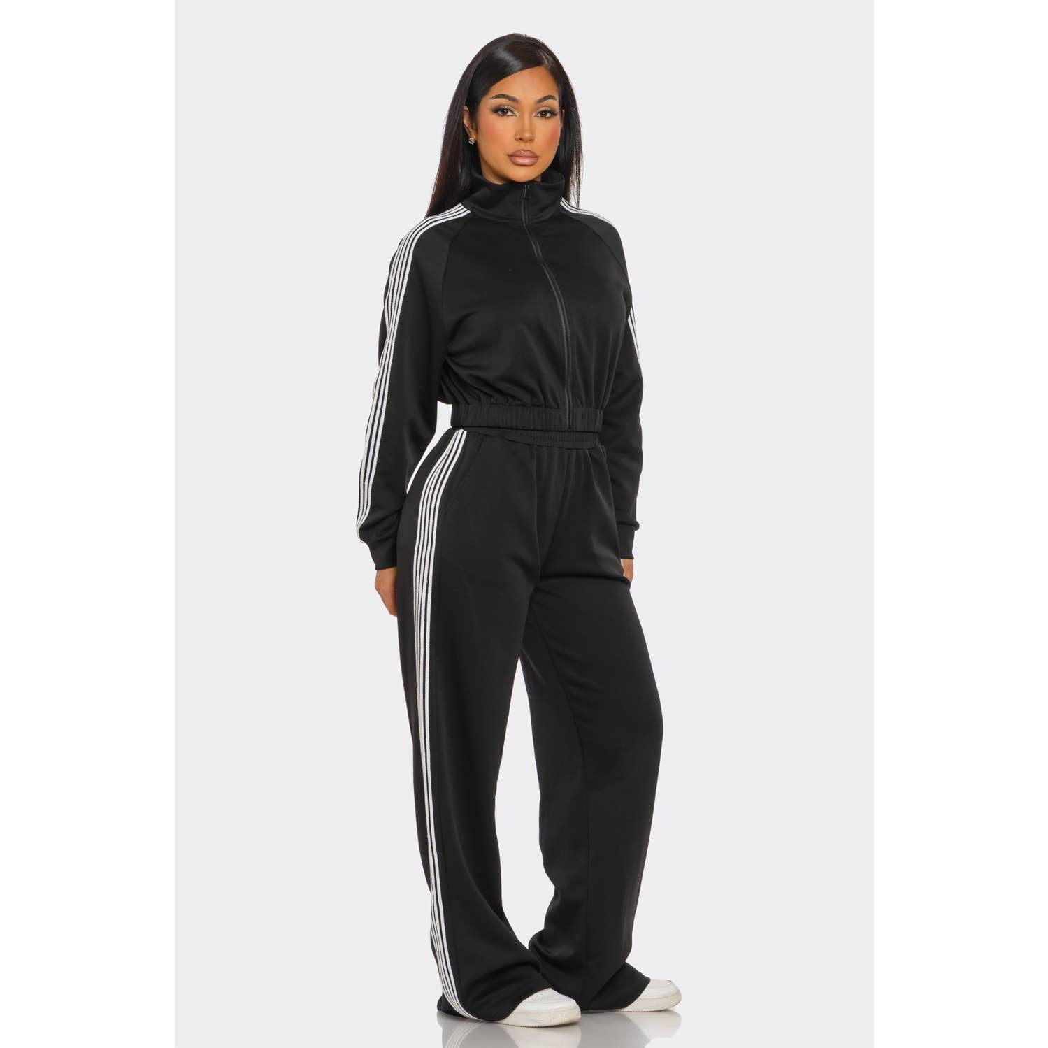 Striped 2pc Track Suit