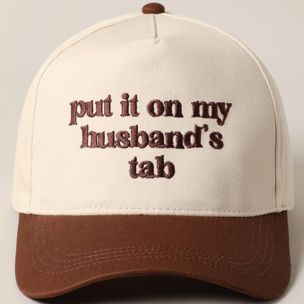 Hubby's Tab Baseball Cap