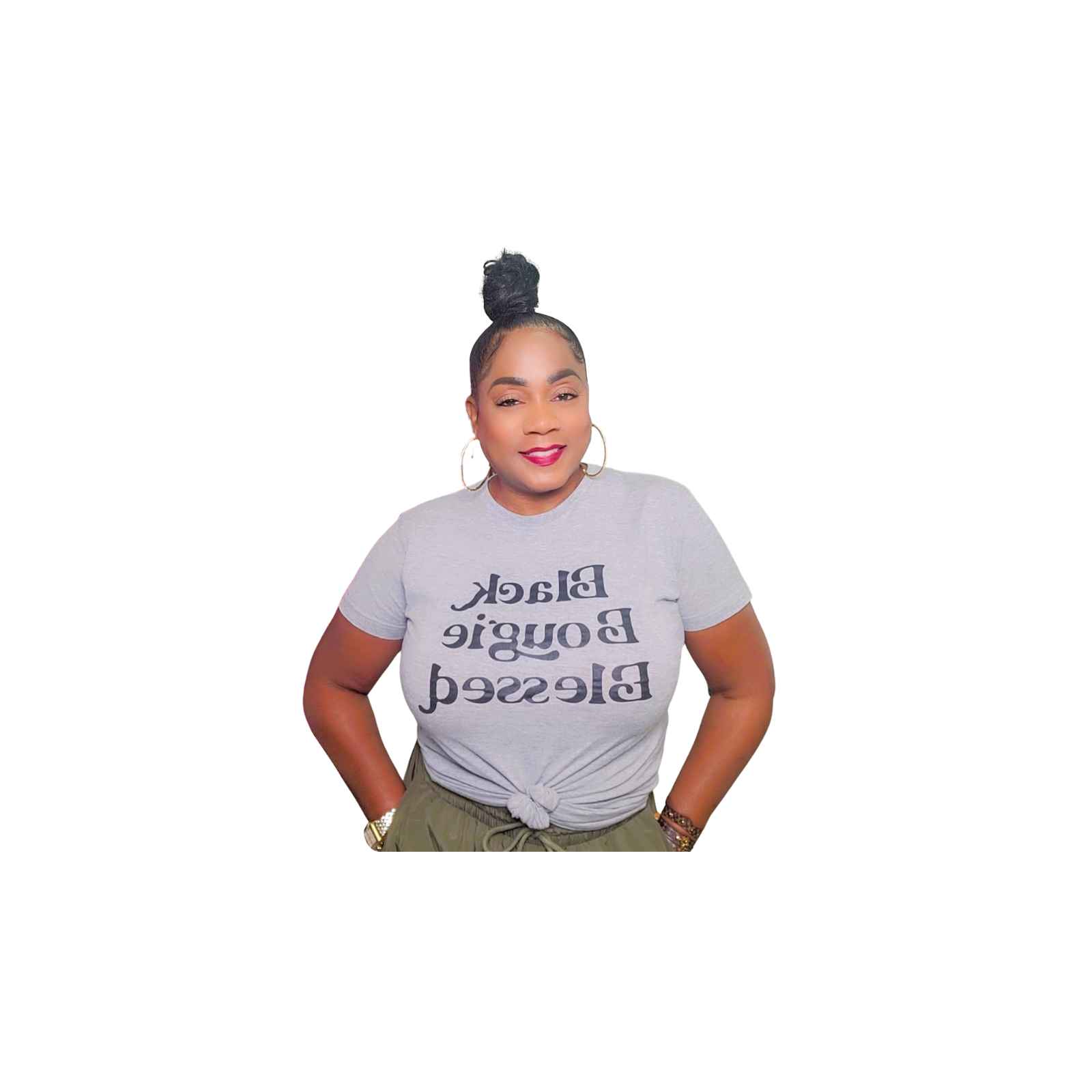 Black Bougie Blessed Women’s Graphic Tee