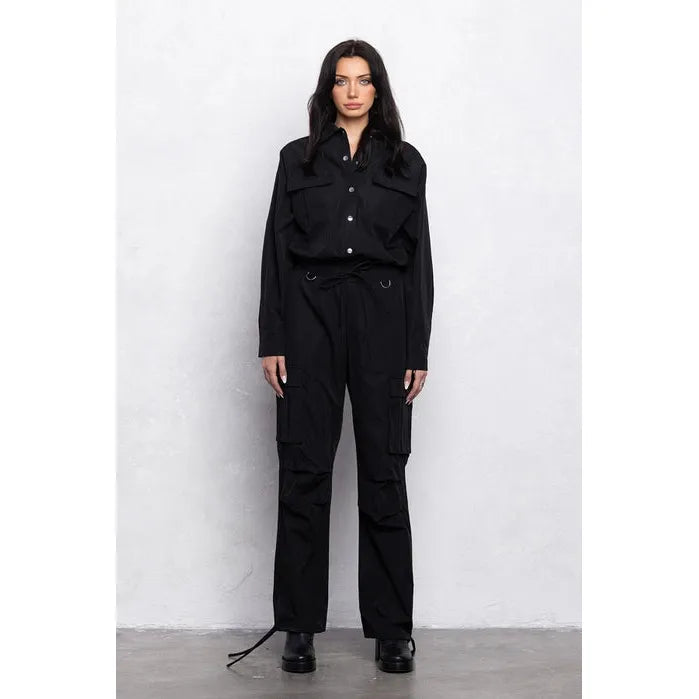 Going Everywhere Cargo Jumpsuit