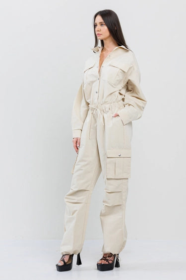 Going Everywhere Cargo Jumpsuit