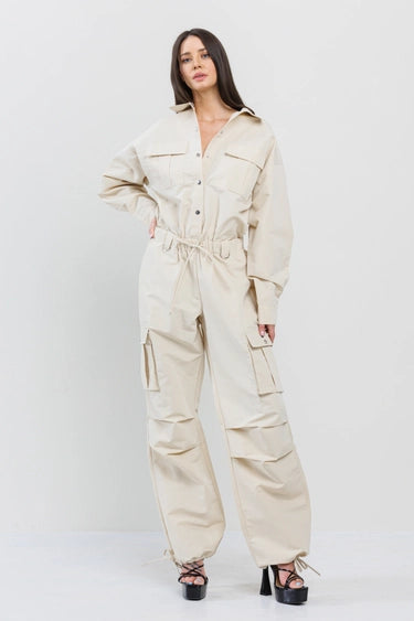 Going Everywhere Cargo Jumpsuit