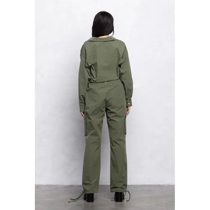 Going Everywhere Cargo Jumpsuit