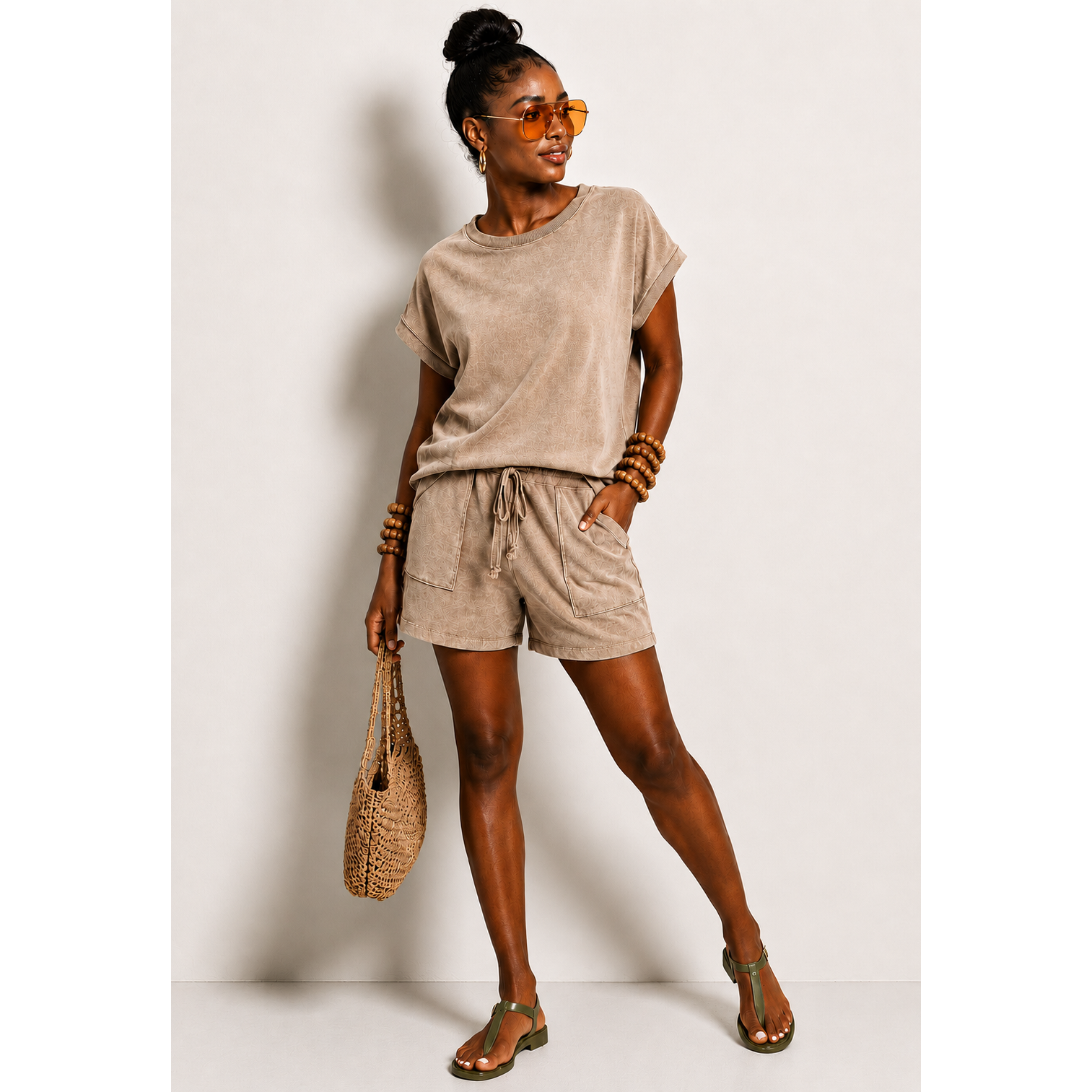 Soft Comfort Mineral Wash Short Set