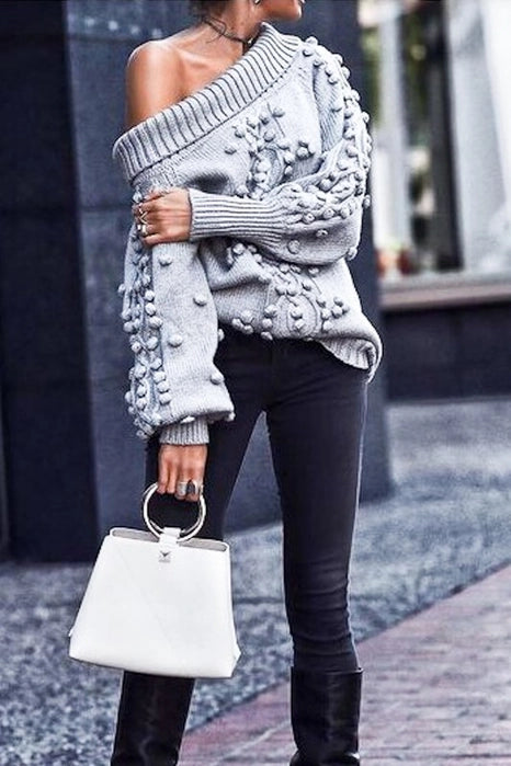 Cozy Off the Shoulder Sweater
