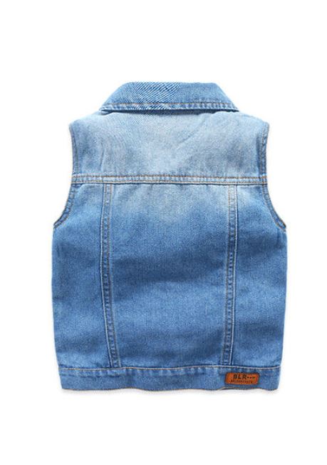 Kids Denim Jean Vest from Ashton's Corner kids at DRESSCODE, view 2