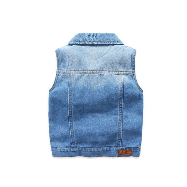 Kids Denim Jean Vest from Ashton's Corner kids at DRESSCODE, view 2