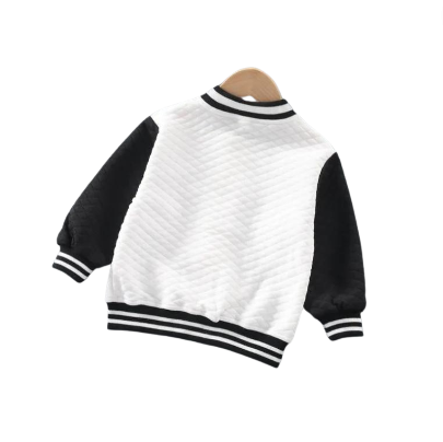Quilted Varsity Bomber Jacket from Ashton's Corner kids at DRESSCODE, view 2