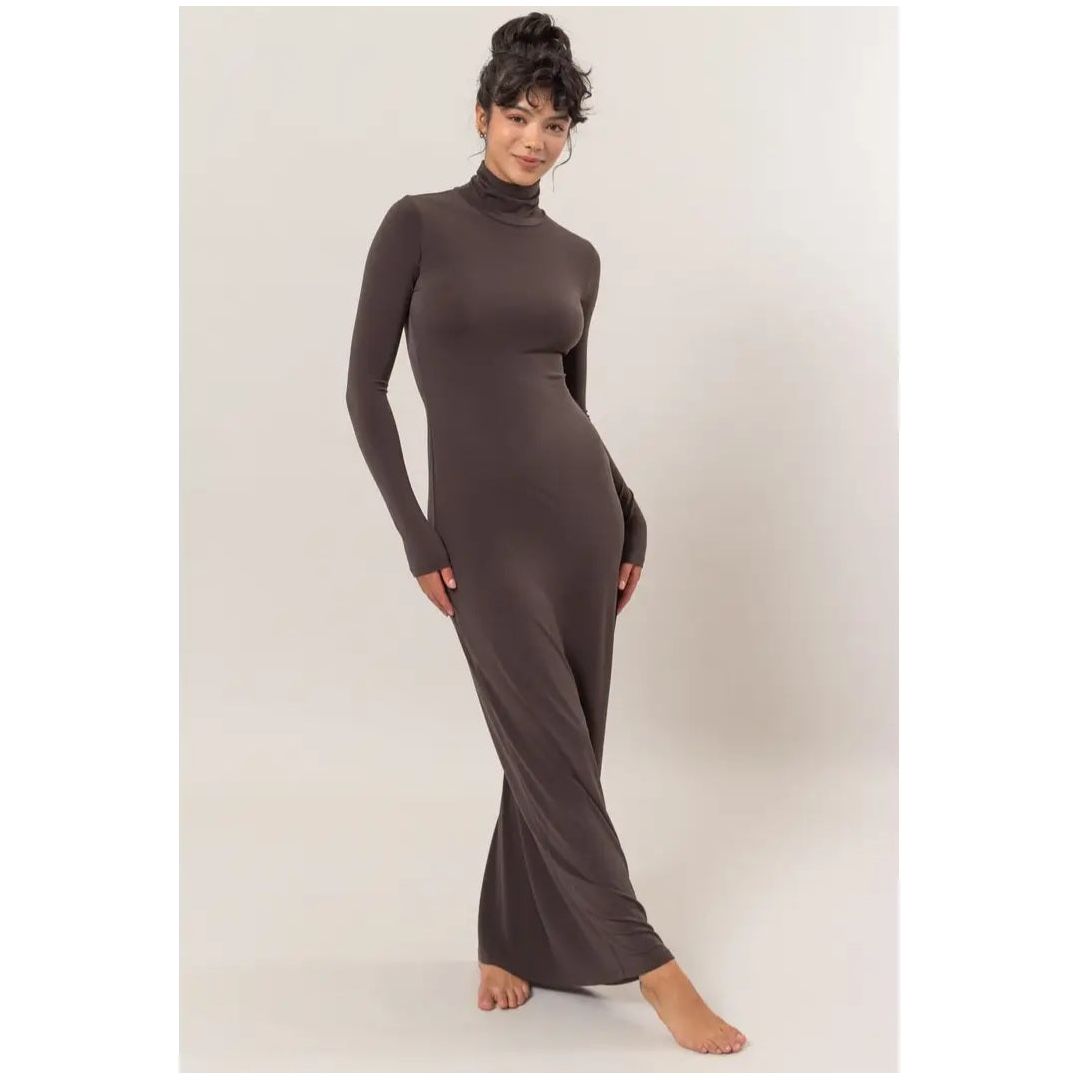 Turtleneck Bodycon Dress