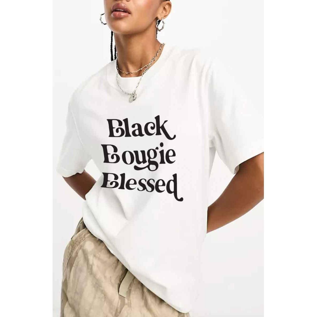 Black Bougie Blessed Women’s Graphic Tee