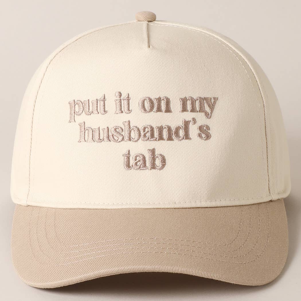 Hubby's Tab Baseball Cap