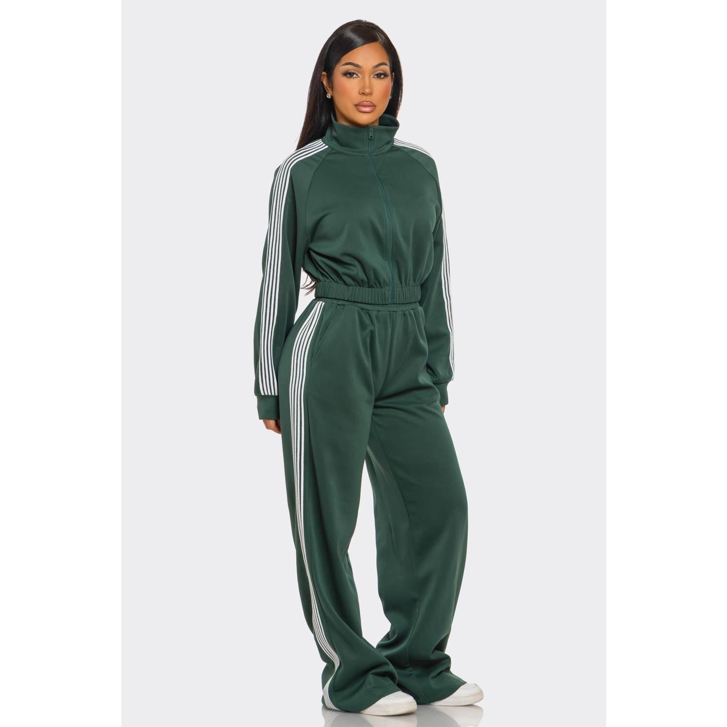 Striped 2pc Track Suit