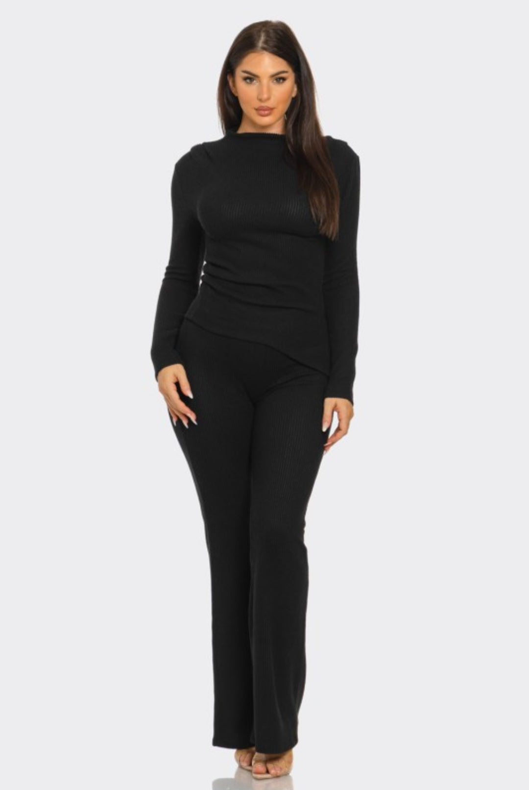 Ruched Top and Pant Set