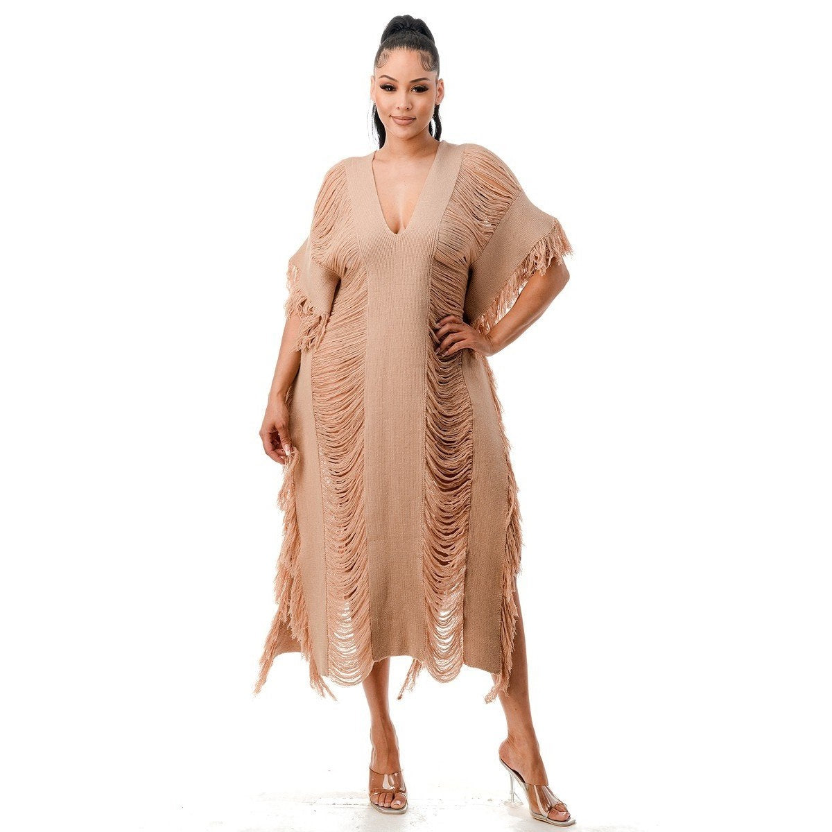 Destroyed Tunic Dress