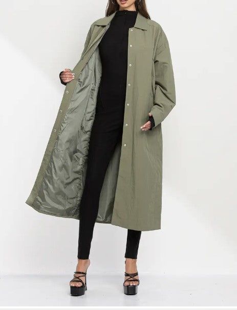 Now Is The Time Trench Coat