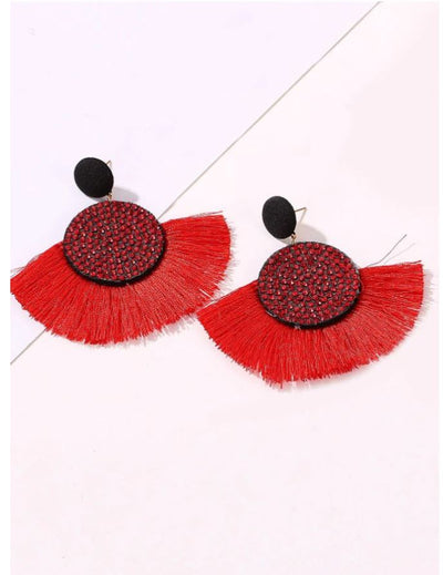 Moulin Rouge Tassel Earrings