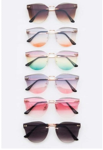 Chic Cat Eye Ombre Sunnies