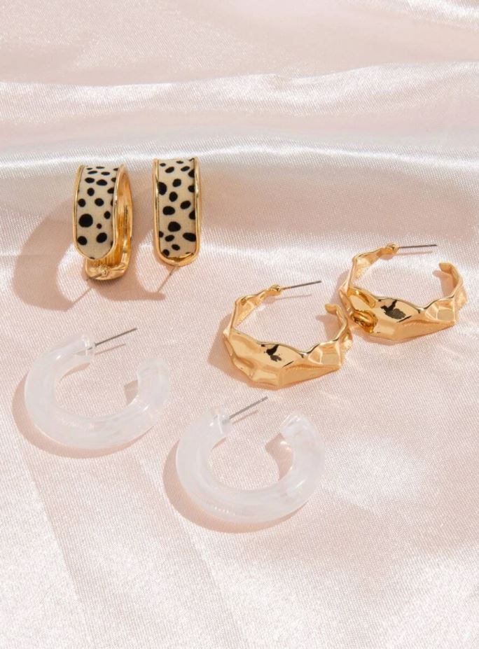 Idle Beauty Circle Earrings