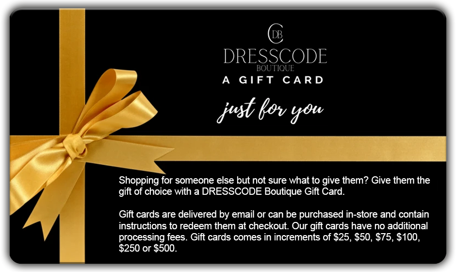 DRESSCODE Boutique Electronic Gift Card